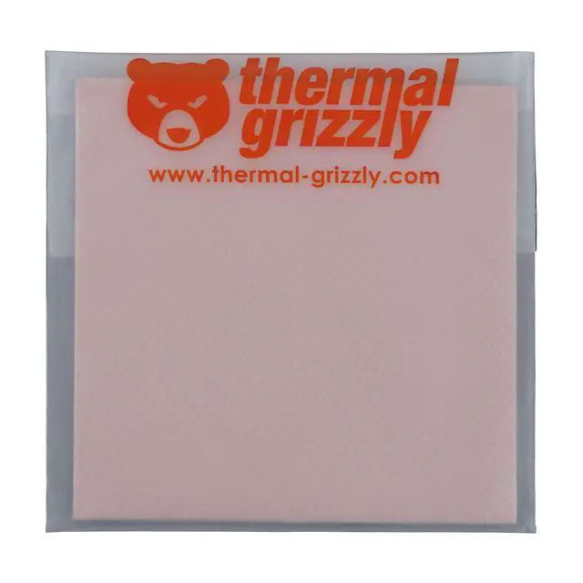 Alt view image 12 of 14 - Thermal Grizzly Minus Pad 8 - 100x 100x 0.5 mm - 2 pcs, Pink (TG-MP8-100-100-05-2R)