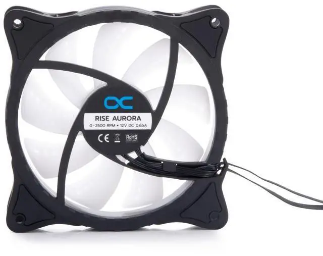 Alt view image 10 of 14 - Alphacool Front I/O-Panel with USB 2.0 and Cable Kit for Servercases Fan, 120mm, 4-Pin PWM, 12V, ARGB (25054)