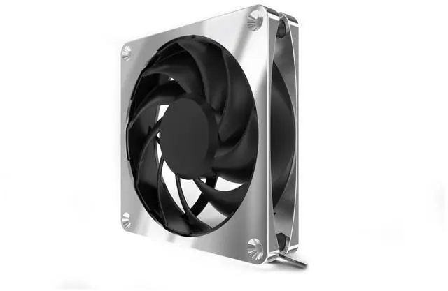 Alt view image 12 of 14 - Alphacool Apex Stealth Metal Fan 2000rpm Chrome - 120x120x25mm (13818)