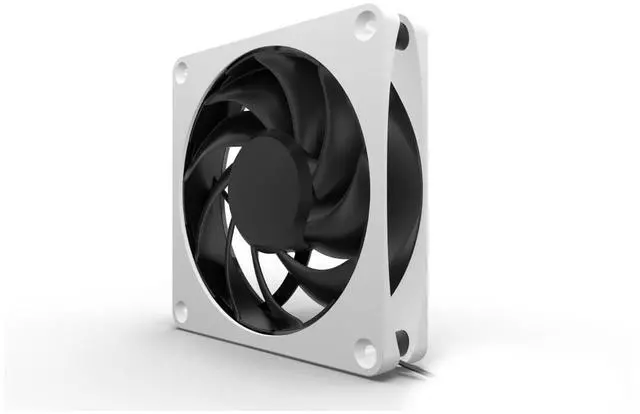 Alt view image 12 of 13 - Alphacool Apex Stealth Metal Fan 2000rpm White - 120x120x25mm, 120mm, 4-Pin PWM, 2.09 mmH2O, 47 CFM, 12V (13820)