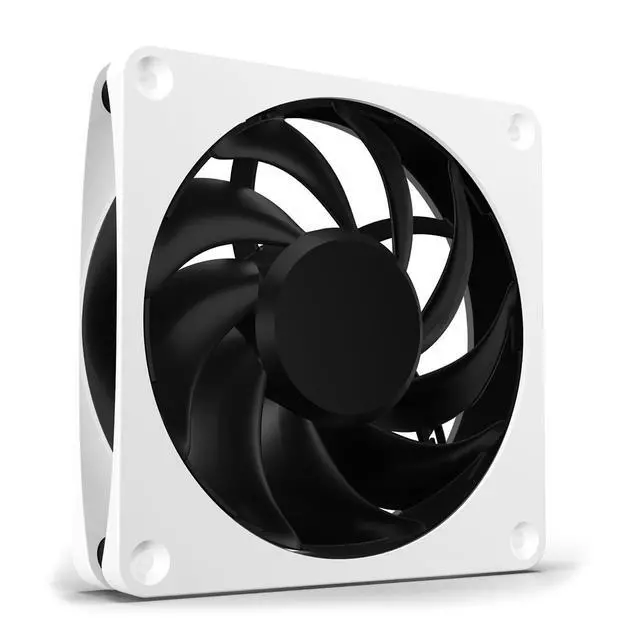 Alt view image 8 of 13 - Alphacool Apex Stealth Metal Fan 3000rpm White - 120x120x25mm, 120mm, 4-Pin PWM, 4.23 mmH2O, 70.98 CFM, 12V (13825)