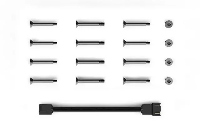 Alt view image 13 of 13 - Alphacool Apex Stealth Metal Fan 3000rpm Matte Black - 120x120x25mm (13823)
