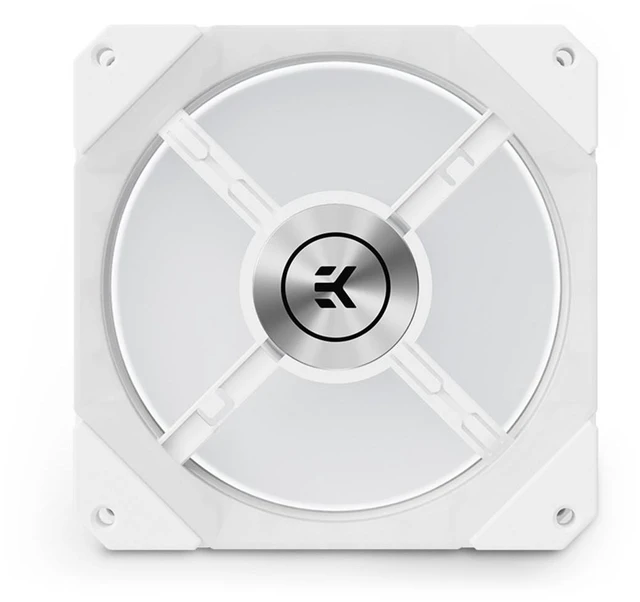 Alt view image 9 of 14 - EK-Quantum Impulse 120 D-RGB Computer Cooling Fan - 120mm White (400-1800 rpm)