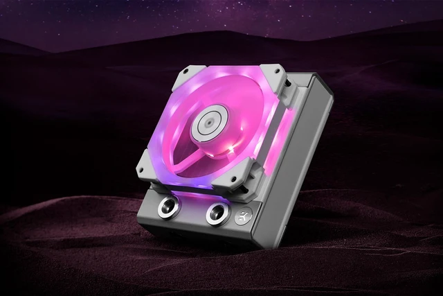 Alt view image 13 of 14 - EK-Quantum Impulse 120 D-RGB Computer Cooling Fan - 120mm White (400-1800 rpm)