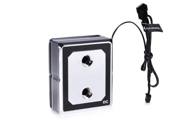 Alt view image 6 of 10 - Alphacool Eisblock XPX Pro Aurora - Full Brass Chrome Digital RGB (13086)