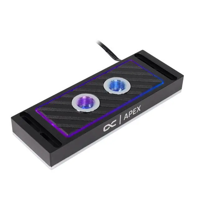 Alt view image 8 of 13 - Alphacool Apex RAM X4 Water Cooler - Black (14000)