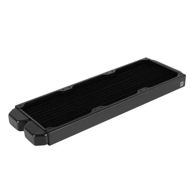 Alt view image 15 of 15 - Alphacool NexXxos ST30 Full Copper Radiator 360, 120mm x 3, Triple Fan, Black