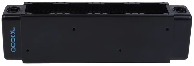 Alt view image 4 of 8 - Alphacool 14290 NexXxoS UT60 Full Copper X-Flow 40mm Quad Radiator Water Cooling Radiators, G1/4, 60mm, Black