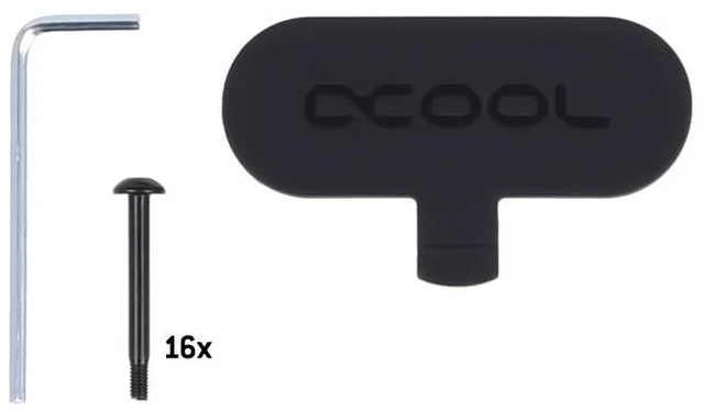 Alt view image 8 of 8 - Alphacool 14290 NexXxoS UT60 Full Copper X-Flow 40mm Quad Radiator Water Cooling Radiators, G1/4, 60mm, Black