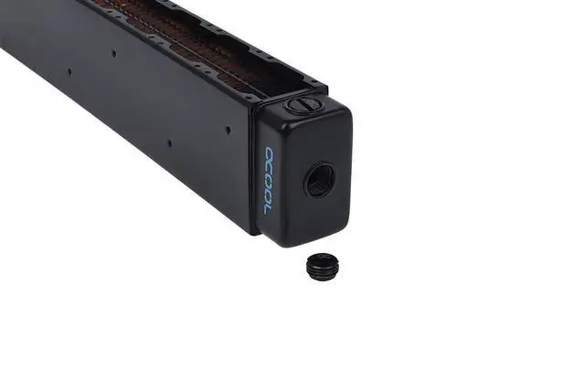 Alt view image 5 of 8 - Alphacool NexXxoS UT60 Full Copper X-Flow 40mm Hepta Radiator (14293)