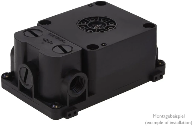 Alt view image 4 of 7 - Alphacool AGB ES Reservoir 1U - DDC Pump Top Version