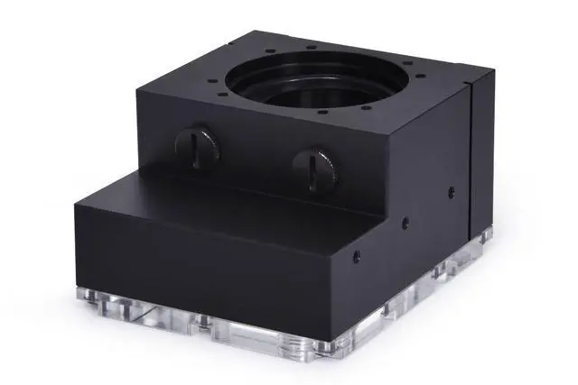 Alt view image 11 of 15 - Alphacool ES 4U Reservoir with D5 Top, G1/4, Acetal, Black (15392)