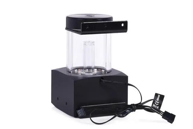 Alt view image 10 of 14 - Alphacool Core 100 Aurora reservoir D5/VPP Acetal/Acrylic, G1/4, 150mm (15393)