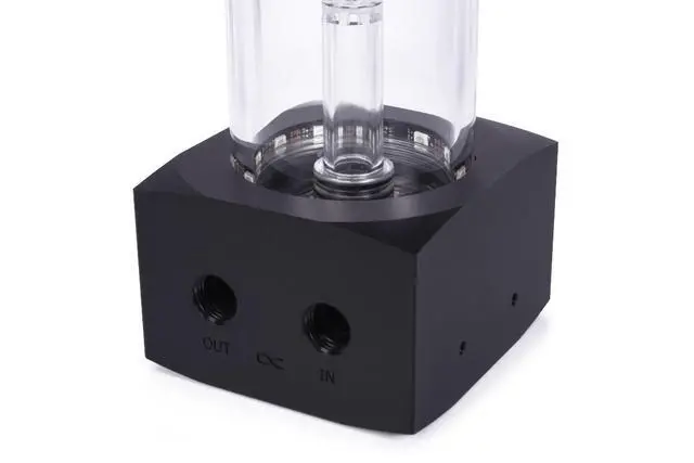 Alt view image 11 of 14 - Alphacool Core 100 Aurora reservoir D5/VPP Acetal/Acrylic, G1/4, 150mm (15393)