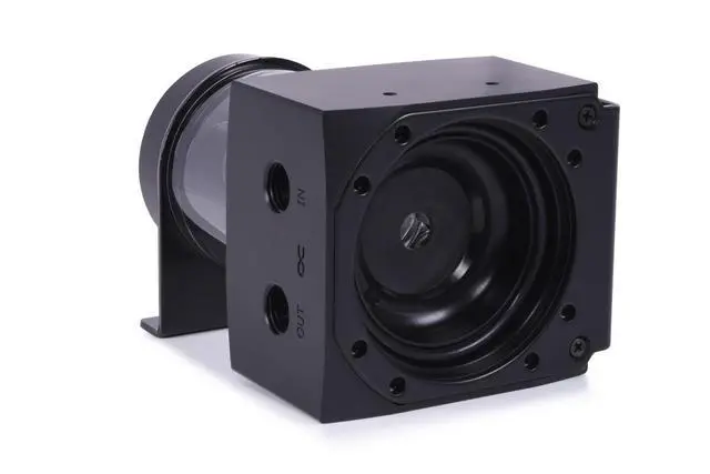 Alt view image 13 of 14 - Alphacool Core 100 Aurora reservoir D5/VPP Acetal/Acrylic, G1/4, 150mm (15393)