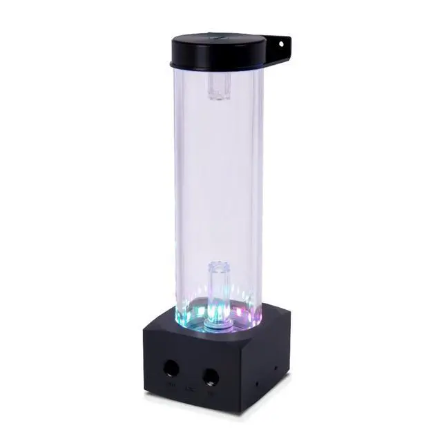 Alt view image 9 of 15 - Alphacool Core 200 Aurora reservoir D5/VPP Acetal/Acrylic, G1/4, 400ml (1022163)