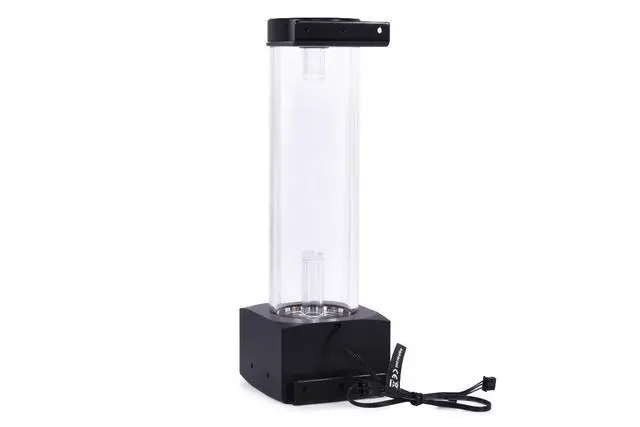 Alt view image 11 of 15 - Alphacool Core 200 Aurora reservoir D5/VPP Acetal/Acrylic, G1/4, 400ml (1022163)