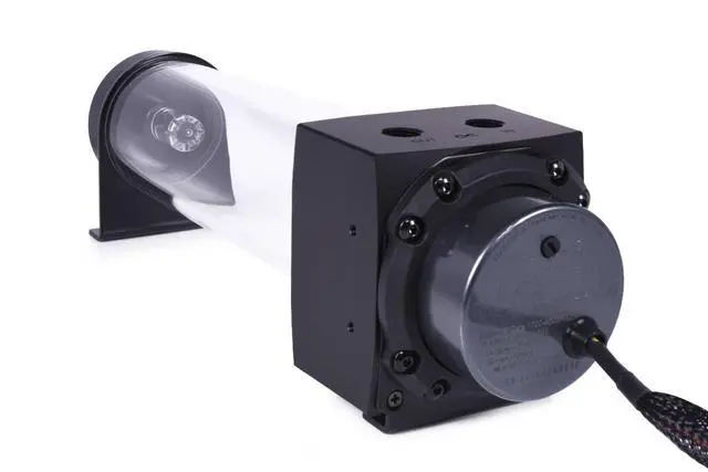 Alt view image 15 of 15 - Alphacool Core 200 Aurora reservoir D5/VPP Acetal/Acrylic, G1/4, 400ml (1022163)