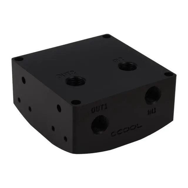 Alt view image 7 of 7 - Alphacool Eisdecke D5 Pump Top V.3, Acetal, Pump Not Included