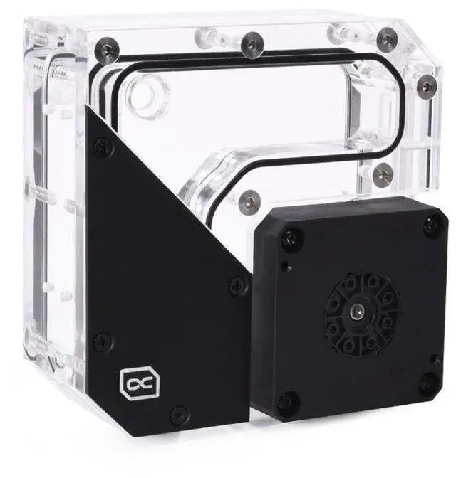 Alt view image 2 of 8 - Alphacool Rise Flat Reservoir DDC with DDC310 Pump (15077)