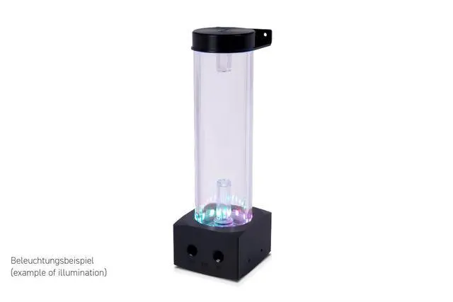 Alt view image 9 of 13 - Alphacool Core 200 Aurora Reservoir Acetal/Acryl with VPP Pump (15381)