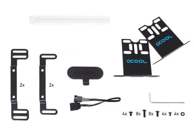 Alt view image 13 of 13 - Alphacool Core 200 Aurora Reservoir Acetal/Acryl with VPP Pump (15381)