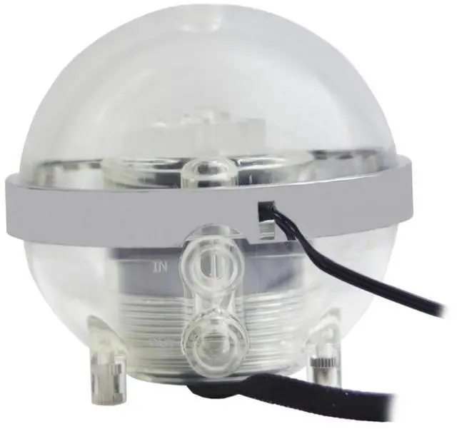 Alt view image 11 of 14 - Alphacool Eisball Adressable RGB - Acryl with D5 VPP655 PWM Reservoir, G1/4 (13795)
