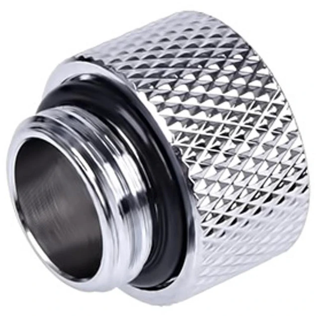 Alt view image 6 of 6 - Alphacool HF G1/4" Male to Female Extender Fitting, 10mm, Chrome, 4-pack