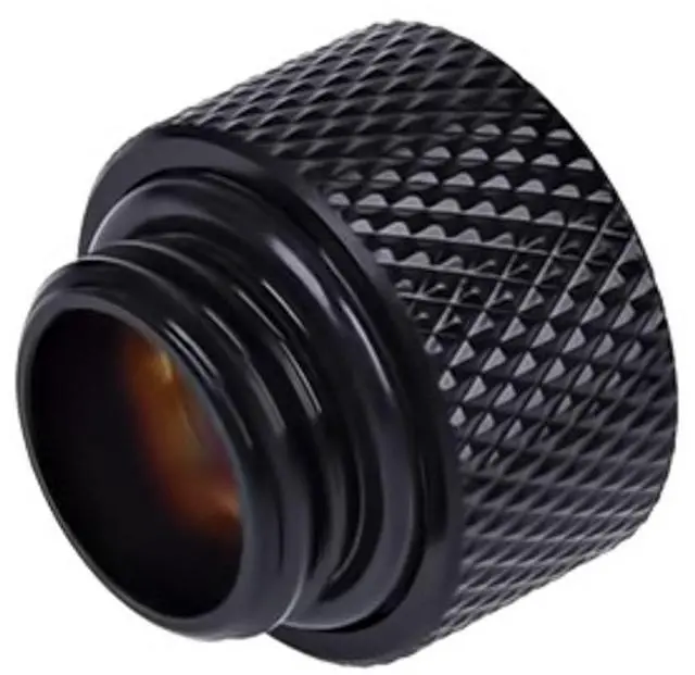 Alt view image 6 of 6 - Alphacool HF G1/4" Male to Female Extender Fitting, 10mm, Deep Black, 4-pack