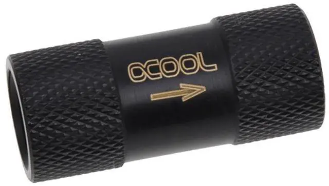 Alt view image 9 of 10 - Alphacool Check Valve, Deep Black
