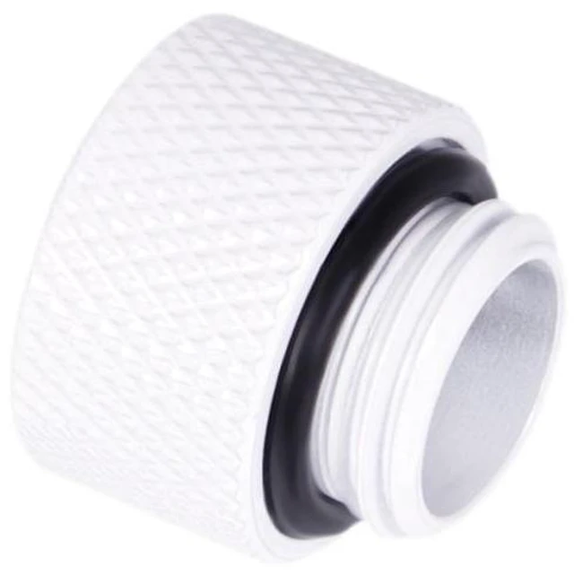 Alt view image 4 of 4 - Alphacool 17488 Eiszapfen Extension G1/4 Outer Thread to G1/4 Inner Thread - White Fitting, Brass