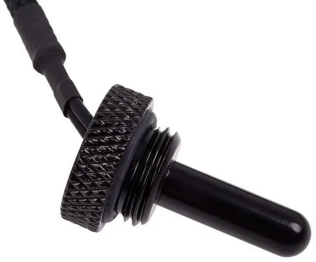 Alt view image 8 of 9 - Alphacool G1/4" Eiszapfen Temperature Sensor Plug, Deep Black