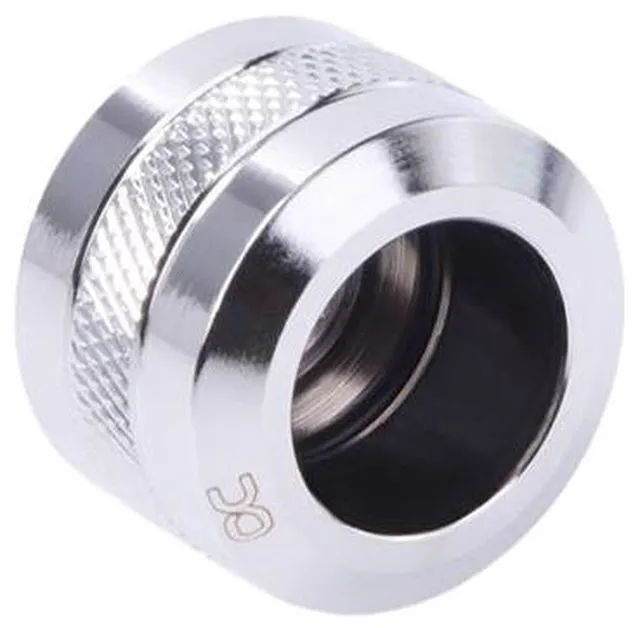 Main image of Alphacool Eiszapfen PRO HardTube G1/4" Fitting, 16mm OD, Chrome