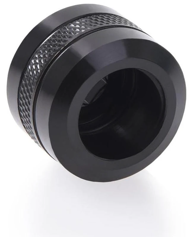 Alt view image 2 of 4 - Alphacool Eiszapfen PRO HardTube G1/4" Fitting, 16mm OD, Deep Black, 6-pack