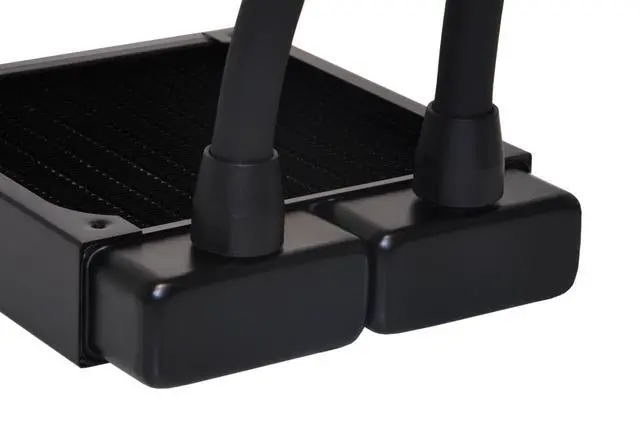 Alt view image 5 of 5 - Alphacool HF Compression Fitting TPV, Black Nylon, 6-pack