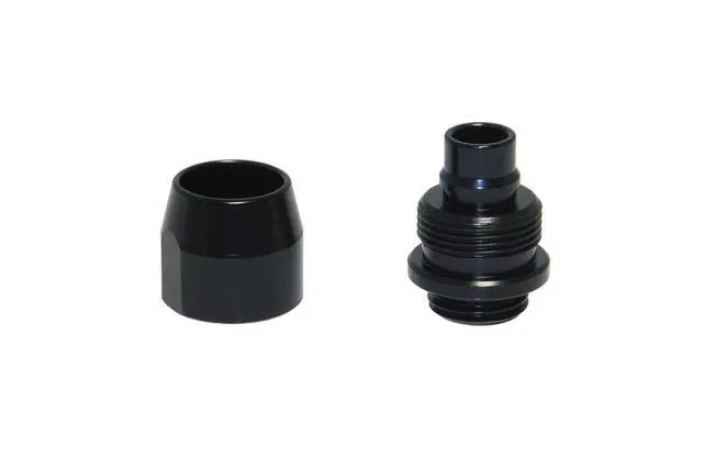 Alt view image 4 of 5 - Alphacool HF Compression Fitting TPV, Black Brass, 6-pack