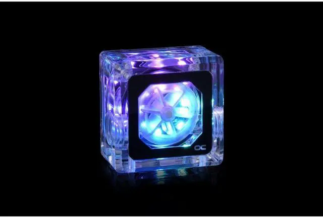 Alt view image 4 of 6 - Alphacool Eisfluegel Aurora Flow Indicator "HighFlow" with RPM-Signal