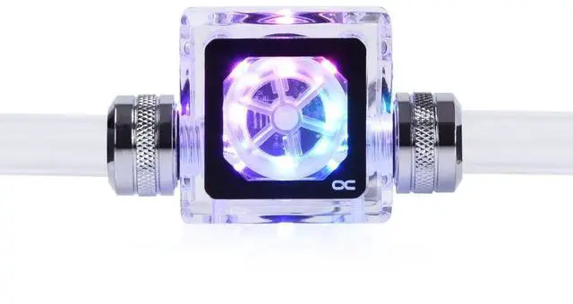 Alt view image 5 of 6 - Alphacool Eisfluegel Aurora Flow Indicator "HighFlow" with RPM-Signal