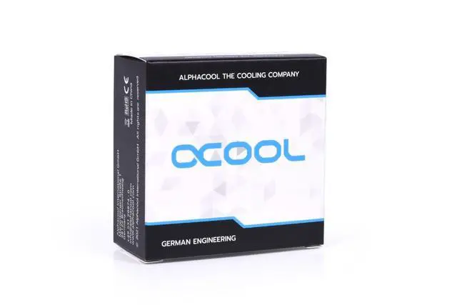 Alt view image 8 of 8 - Alphacool Eiszapfen 16mm Offset Fitting Rotary G1/4 OT to G1/4 IT - Black (17601)