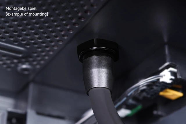 Alt view image 9 of 10 - Alphacool Apex Fillport, Black Fitting, G1/4 (13466)