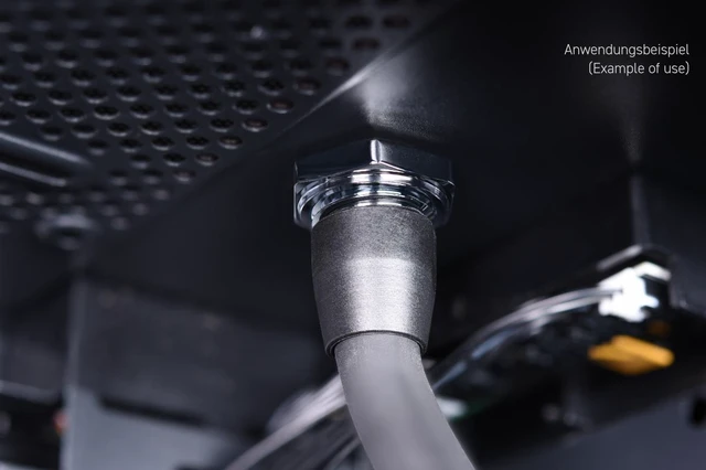 Alt view image 9 of 10 - Alphacool Apex Fillport, Chrome Fitting, G1/4 (13467)