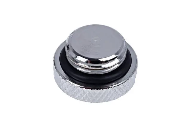 Alt view image 10 of 11 - Alphacool Eiszapfen Stop Plug G1/4 - Chrome - 6 Pack (17623)