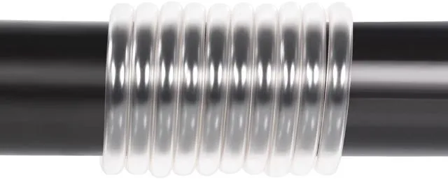Alt view image 5 of 6 - Alphacool Alphatube HF Flexible Tubing 10mm ID, 13mm OD (3/8" ID, 1/2" OD), 3 Meter, Ultra Clear, 13/10mm, PVC (17495)