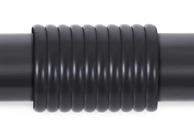 Alt view image 9 of 10 - Alphacool EPDM Tube 13/10 - Black 3m (9.84ft) Retail Box (18641)