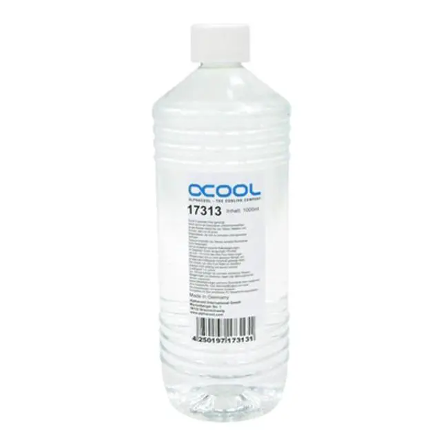 Alt view image 4 of 4 - Alphacool Ultra Pure Water, 1000ml, Clear