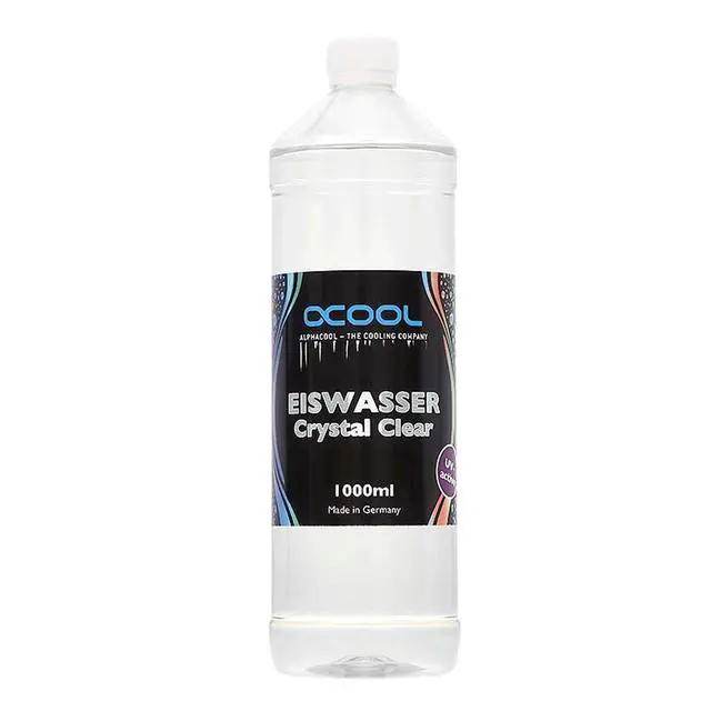 Alt view image 11 of 14 - Alphacool Eiswasser Crystal Clear UV-active premixed coolant 1000ml