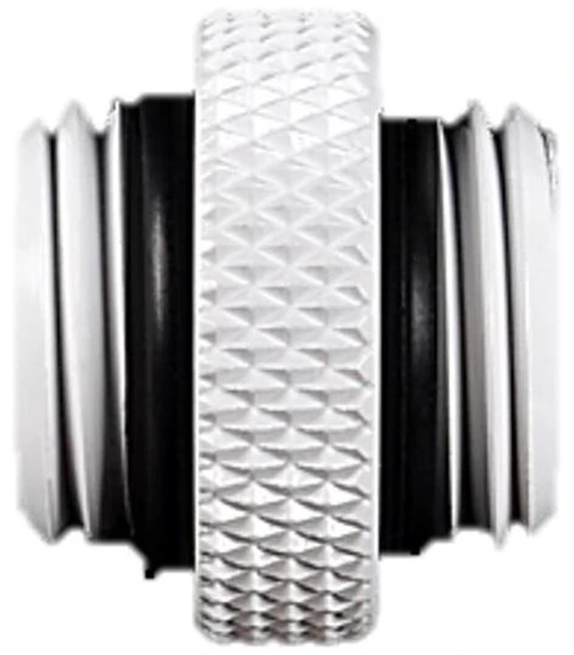 Alt view image 7 of 8 - Bitspower G1/4" 5mm Male to Male Fitting, Deluxe White