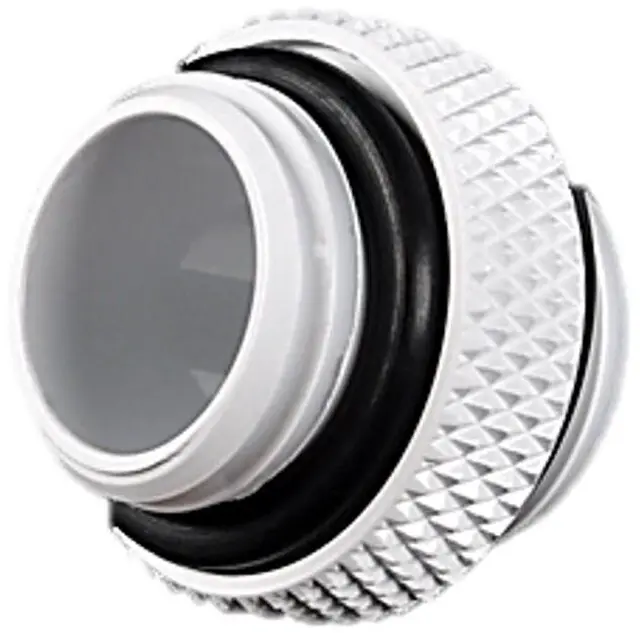 Alt view image 8 of 8 - Bitspower G1/4" 5mm Male to Male Fitting, Deluxe White