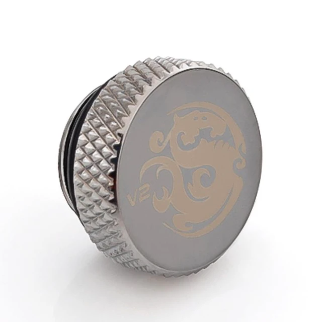 Alt view image 7 of 8 - Bitspower G1/4" Stop Fitting V2, Black Sparkle, 4-pack