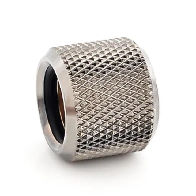 Alt view image 2 of 3 - Bitspower Multi-Link Coupler Fitting for 12mm OD Rigid Tubing, Black Sparkle